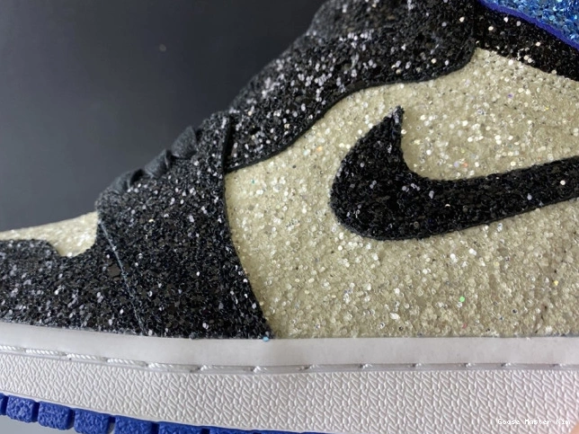 JORDAN 1 CK5566-400 DESIGN GLITTER X FRAGMENT AIR 0726